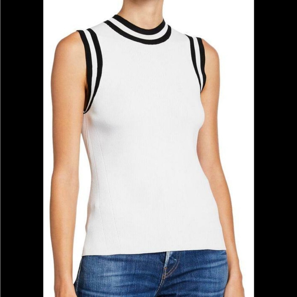 Rag & Bone Priya Varsity Stripe Sleeveless Knit